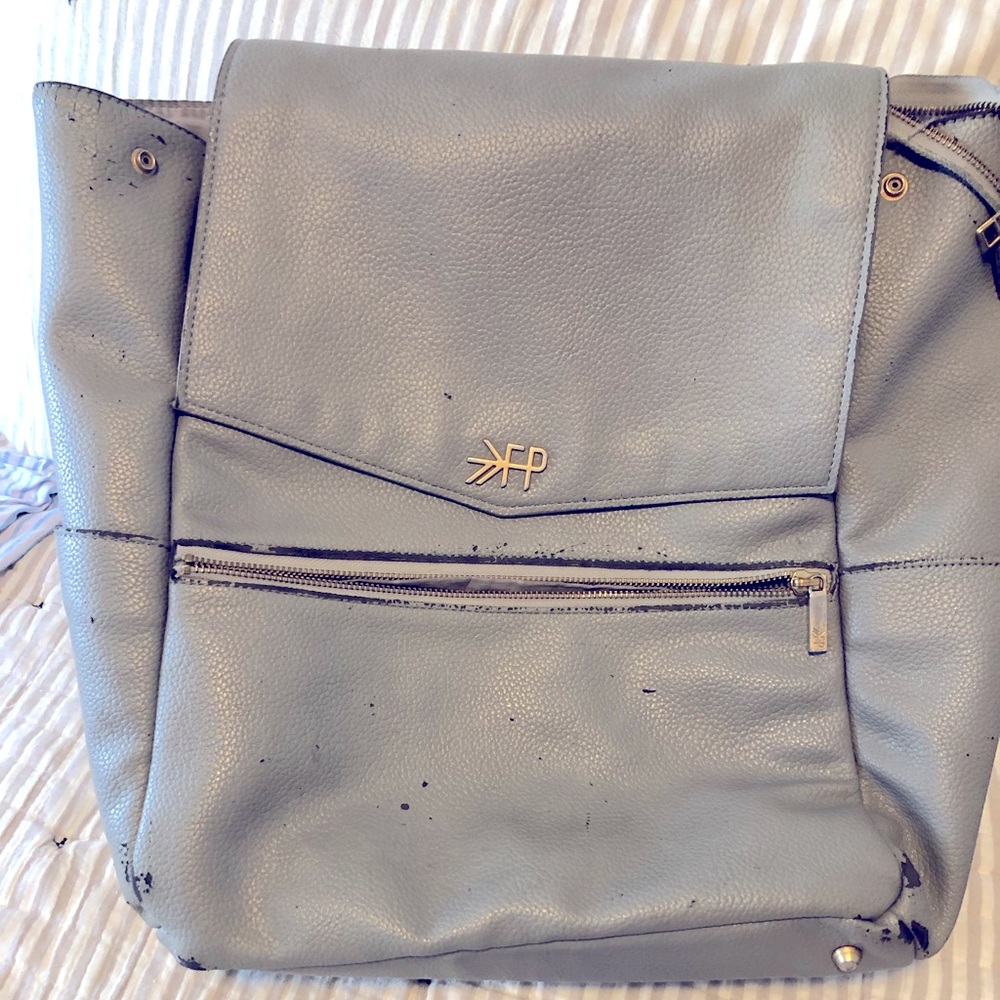 Freshly picked diaper bag, grey
